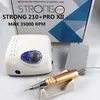 Strong 210 PRO XIII Nail Drill 65W 35000 Machine Cutters Manucure Électrique Fraisage Polonais Fichier 220224