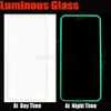 Luminous Tempered Glass High Clear Full Cover Glowing Screen Protector Film For iPhone 14 13 12 11 Pro Max Glass Silicone Soft Edg5234291