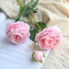 3head peony faux fleurs fleurs artificielles bouquet de mariage maison salle bureau table décoration multi-couleurs rose blanc