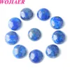 Wojiaer Gemstones Round Cabochon Beads Natural Rose Quartz Chakra Bead Fit for Women Mens Diy Making Bu816