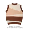 Ugly Sweater Vintage Men Sweater Vest Bear Pattern Casual Knitted Sweater Sleeveless Men Fashion Clothing Autumn Vest Coat Vneck Y0907