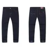 Autumn Winter Jeans For Men Classic Dark Blue Denim Trousers High Waist Stretched Straight Loose Plus Size 44 48 50 52 Pants 210716