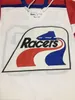 Personalizado Men's 1978 Retro Retro Gretzky Indianapolis Racers Ausiças Branco Hóquei Jersey Qualquer Nome Número Costurado S-4XL