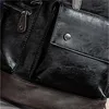 Couro esporte mochila homens anti roubo laptop backbags vintage bagpack bagpack masculino computador saco de escola para meninos 159 W2