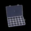 24 Compartment Plastic Jewelry Box Case Beads Storage Containers Craft Organizer Boxes Wholesale