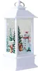 Mini Vintage Świeca Świeca Zewnętrzna Latarnia Z Led Light Christmas Decoration Tabletop Home Wiszące Dekoracyjne 5.5x2.1 cala