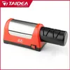 TAIDEA TOP уровня T1031D электрическая алмазная стальная точилка с 2 слотом для кухонного керамического ножа H5 210615