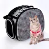 Coprisedili per auto per cani Elegante borsa da viaggio per animali domestici Spalla pieghevole traspirante Cani di piccola taglia Borsa per gatti per animali di taglia piccola/media