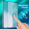 Skärmskydd för Samsung S22 S21 Ultra S20 Plus Finger Print 9h Hårdhet Edge Curved Full Cover Bubble Free Case Friendly Temperat Glass
