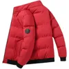 Autumn And Winter Fashion Men's Cotton Jacket Men's Self-Cultivation Outdoor Leisure Thick Warm Down Jacket 211104