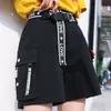 Szorty Hip Hop Kobiety BF Duża Pocket Cargo Harajuku Luźne Koreański Ulzzang Trendy Street Lato 210714