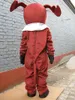 Alta qualidade Adorável mascote de veado de Natal