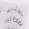 Wholesale Transparent Terrier Eyelashes Natural Long Lashes Pack 5 Pairs Eyelash Extension Soft Makeup