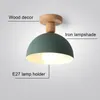 Plafoniere Lampada moderna a led industriale a guscio d'uovo Lampade nordiche per camera da letto Cucina Guardaroba Ristorante Ingresso E27