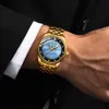 Chenxi relógios homens top marca luxo homem dourado negócio relógios relógios de relógio de relógio relógio relógio de quartzo relogio masculino + box q0524