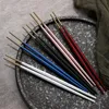 Chopsticks Chinês Aprendido Anti-corrosão Útil Resistente Construção