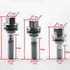 4 PCS M12 x 1.25 ALLOY Bolt WHEEL EXTRA LONG THREAD BOLTS FLAT SEAT WASHER For Peugeot 206 307 308 407 408