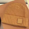 Moda Beanie Unisex Dzianiny Kapelusz Plaid Listy Casual Czaszki Czaszki Sportowe Czaszki Czapki Ladies Casual Outdoor wysokiej jakości