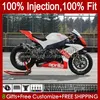 Injection Fairings For Aprilia RSV4 RSV-1000 RSV 1000 RSV1000 R RR White red 09 10 11 12 13 14 15 39No.53 RSV1000RR 2009 2010 2011 2012 2013 2014 2015 RSV1000R 09-15 Kit