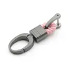 Breloki Ręcznie tkane Car Key Ring Mężczyźni Kobiety Lina Kreatywny Łańcuch Waist Charm Holder Dla Biżuterii Prezent