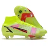 Mercurial Superfly VIII Elite SG PRO Anti sabot chaussures de football pour hommes crampons bottes de football confortables