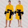 Модный дизайн женские ванны халат пижамы высокое качество пары ночное белье Pajamas Hotel Home Mens Nightgown Sace