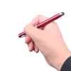 Colorido durável 4 em 1 canetas de ponteiro laser led tocha touch screen stylus caneta de bola para penas universais de comprimidos de telefone inteligente