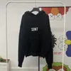 Strickpullover Kapuze -Herren- und Frauenpullover Trend Streetwear Übergroße Casual Hoodies High Street Paar Kleid Langarm