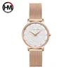 Women Rhinestones Watches Fashion White Flower 3D Engraving Dial Face Japan Mov't Waterproof Top Luxury Brand Ladies Watches 210527