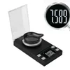 0.001g przenośna waga jubilerska LCD Mini elektroniczna waga cyfrowa kieszonkowa waga biżuteria do kuchni waga waga cyfrowa CCA3953