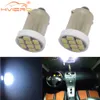 10X White T11 Ba9s 1206 8smd Lights Auto Car Led T4w W6W Festoon Dome Door Marker Bulbs Turn Signal Lamps Plate DC 12V