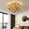 Kronleuchter Moderne Decke Kronleuchter für Schlafzimmer Gold Edelstahl Light Fixtures Home Decoration LED Beleuchtungslampe