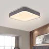 펜던트 램프 LED 알루미늄 침실 빛 따뜻한 눈 보호 조명 아크릴 스퀘어 룸 크리 에이 티브 성격 연구