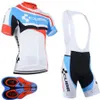 큐브 팀 Ropa Ciclismo 통기성 남성 사이클링 짧은 소매 유니폼 및 반바지 세트 여름 도로 경주 의류 야외 자전거 유니폼 스포츠 정장 S21052811