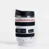 Stainless Steel Camera EF24-105mm Coffee Lens Mug White Black Mugs Creative Gift Cups canecas tazas vaso caf 211103
