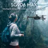 SG906 Pro Max Drone 4K HD 자동 장애물 회피 3 축 짐벌 5G 와이파이 GPS 무인 항공기 높이 보존