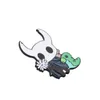 Broches, broches LT626 Jeu Hollow Knight Créativité Mignon Émail Pin sur vêtements Sac à dos Collier Chapeau Badge Revers Bijoux Cadeaux