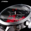 Sinobi Fashion Brand Large Dial Design Chronograph Sports Mens Watches Military Waterproof Quartz Watch Clock Relogio Masculino Q0524
