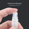 2ml 3ml 5ml 10ml Pet plastpfymflaska Tom Refellabel Sprayflaska Liten Parfume Atomizer Transparent Clear Perfym Prov