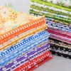 Chainho, 60 pcs/Lot, Patchwork de tissu de coton uni fin coloré pour la couture de courtepointe de bricolage, matériel Tela de tissu de petite taille 210702