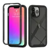 2in1 Capas telefônicos de Defensor para iphone 13 12 Mini 11 Pro Xs Max XR 7 8 Samsung S21 Ultra S20 Plus A82 A03S Moto g Stylus 5G OnePlus Nord N200 Premium Choque