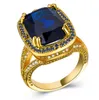 fashion Zircon lady ring gift Rhinestone crystal rings