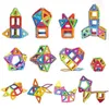 50pcs Mini Magnetic Building Blocks Toys For Kids Agnetic Designer Construction Set Model Magnets Educational Children Toy Gift Q0723