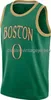 Anpassad Jayson Tatum #0 Men's Green Jersey Stitched Mens Women Youth XS-6XL NCAA