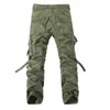 Mode Militär Cargo Pants Mens Byxor Overells Casual Baggy Army Cargo Byxor Män Plus Size Multi-Pocket Tactical Pants 211112