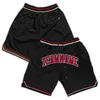 Ginásio Roupas Personalizado Basquete Shorts Stitch NameNumber Calças Ao Ar Livre Correndo Esportes Fitness Curto Sweatpants1775184