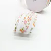 5 yards 38mm Ribbon Wedding Party Decoration Organza With Lace n Gift Wrapping Hair Bows DIY Christmas Y201020