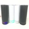 Düz Müzik Tumbler 18 oz Süblimasyon Akıllı Su Şişesi Hoparlör ile Kablosuz Drinkware Paslanmaz Çelik Şarap Tumbler Kahve Kupa Hediye