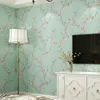 Wallpapers Vintage Green Yellow Flower Wallpaper 3d Bedroom Peel And Stick Self Adhesive Mural Living Room Wall Paper Art W238316I