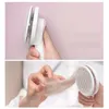 NEWCat Supplies Self Cleaning Slicker Brush for Dog Cats Removes Undercoat Tangled Hair Massages Particle Pet Comb Improves Circulation RRA9